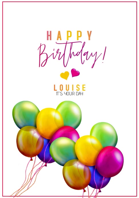 Modele De Flyer De Brochure Video Joyeux Anniversaire Postermywall Modele De Flyer De Brochure Video Joyeux Anniversaire Postermywall