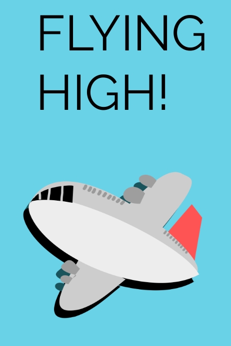 Flying High Template | PosterMyWall
