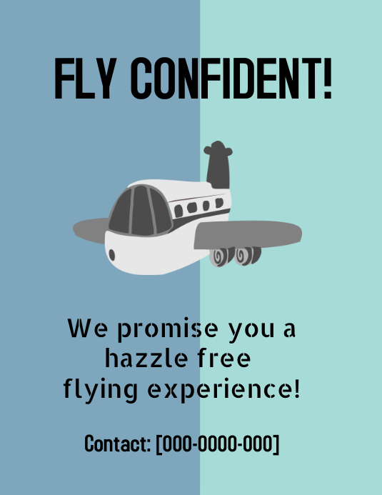 Flying poster Template | PosterMyWall