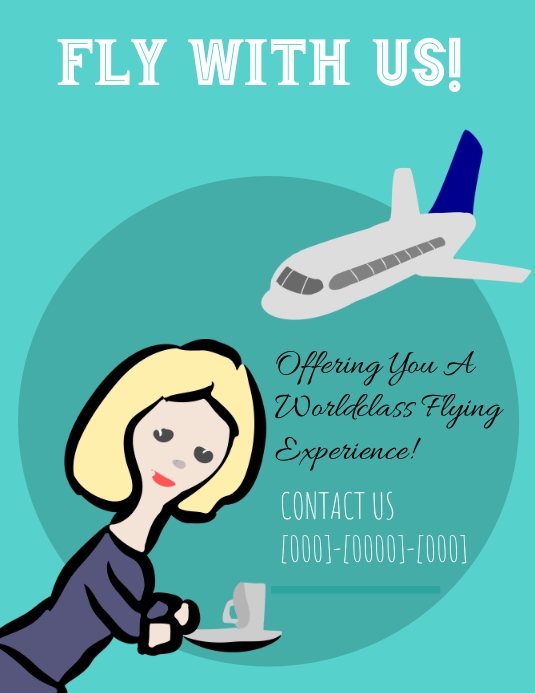 Plantilla de Flying Poster | PosterMyWall