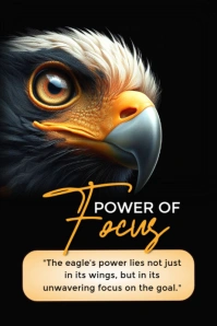 Focus Affiche template