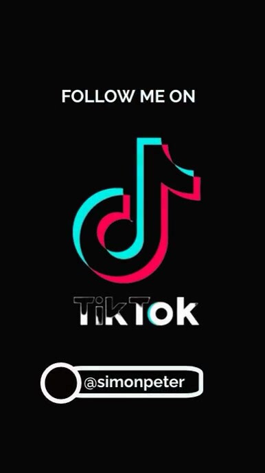 follow me on tiktok (1) template