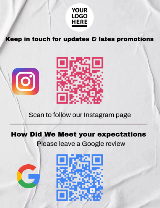 follow us and google review flyer Template PosterMyWall follow us and google review flyer Template PosterMyWall