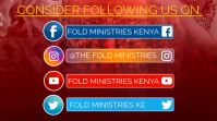 follow us Digital Display (16:9) template