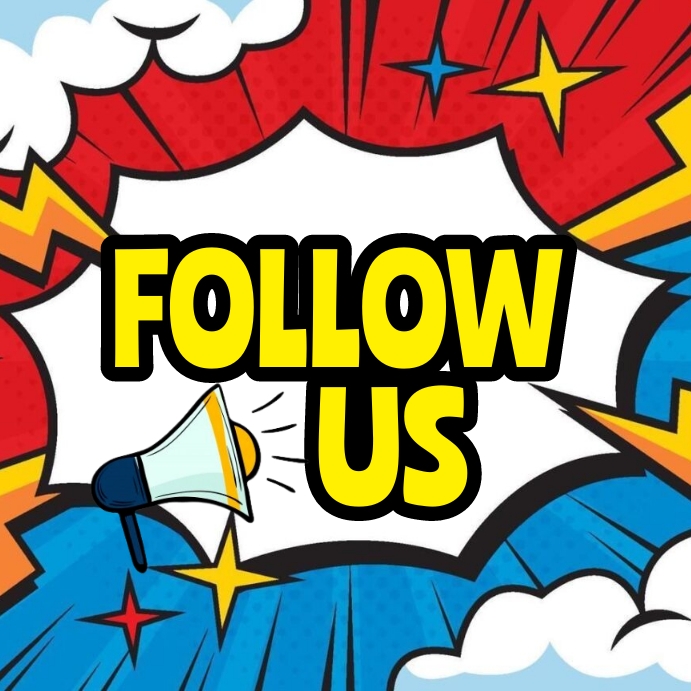 FOLLOW US Template | PosterMyWall