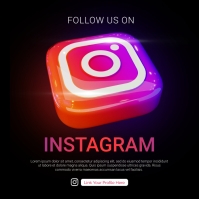 Follow Us On Instagram Template | PosterMyWall