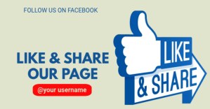 Yellow Social Media Engagement Facebook 活动封面 Template