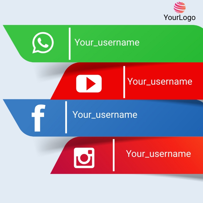 FOLLOW US ON SOCIAL MEDIA Template PosterMyWall