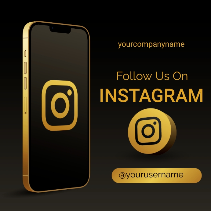 FOLLOW US ON SOCIAL MEDIA Template | PosterMyWall