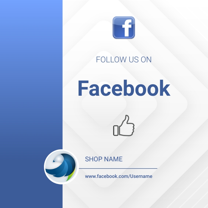 Follow Us on Social media Template | PosterMyWall