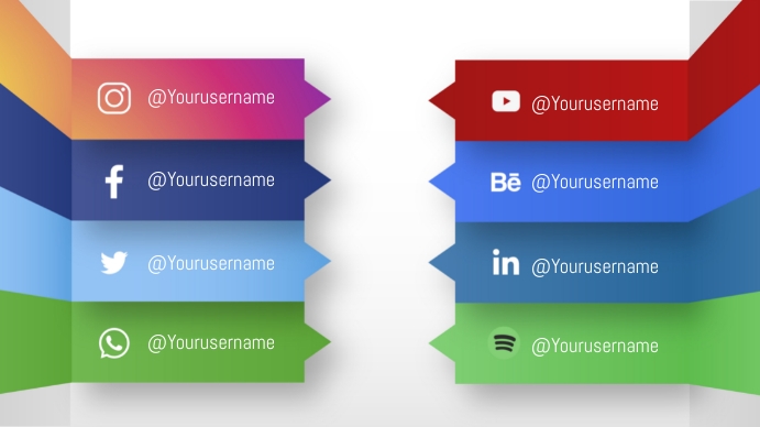 FOLLOW US ON SOCIAL MEDIA Template | PosterMyWall