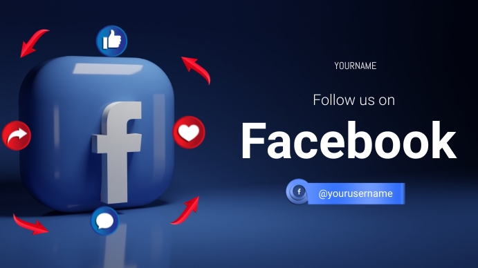 Follow 4. Follow FOLLOW US ON SOCIAL MEDIA Template | PosterMyWall