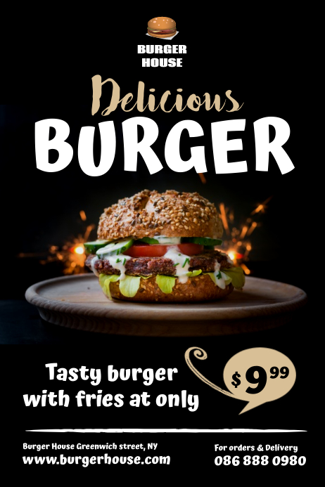 Food Ad Template | PosterMyWall