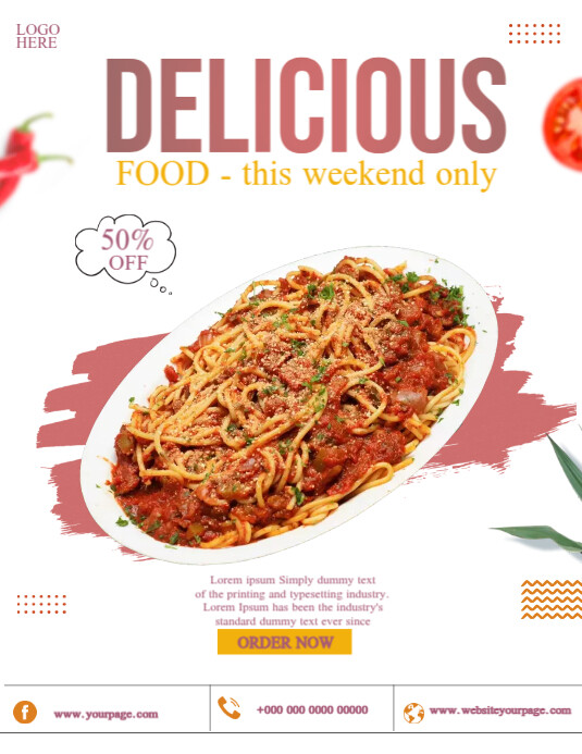 Food Ads Template | PosterMyWall
