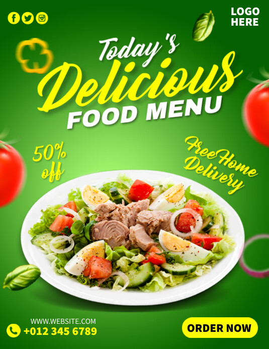 Copy of Food Ads | PosterMyWall