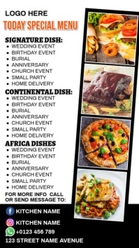 Food Ads Instagram Story template