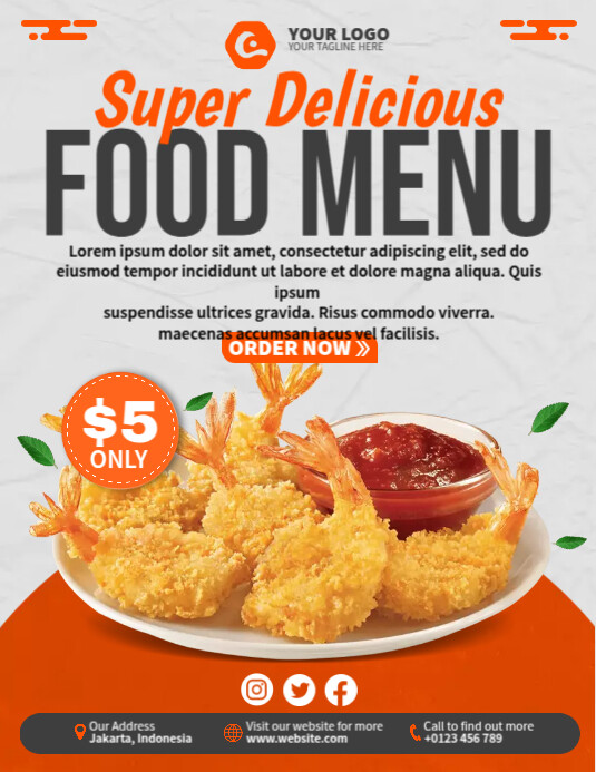 Food Ads Template | PosterMyWall