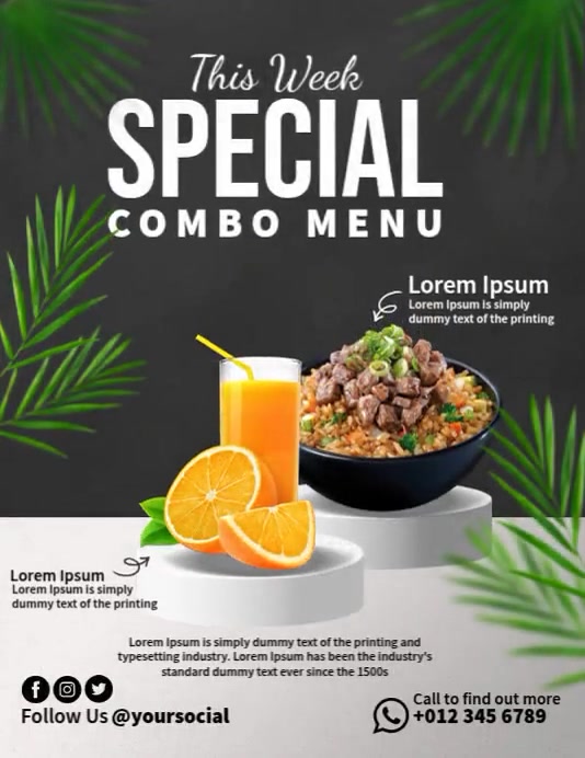 Food Ads Template | PosterMyWall