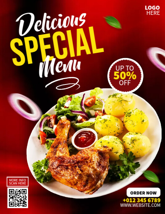 Food Ads Template | PosterMyWall