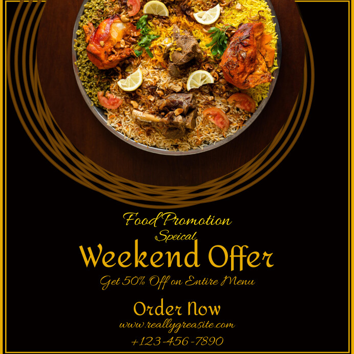 Copy of Food ads Instagram Post | PosterMyWall