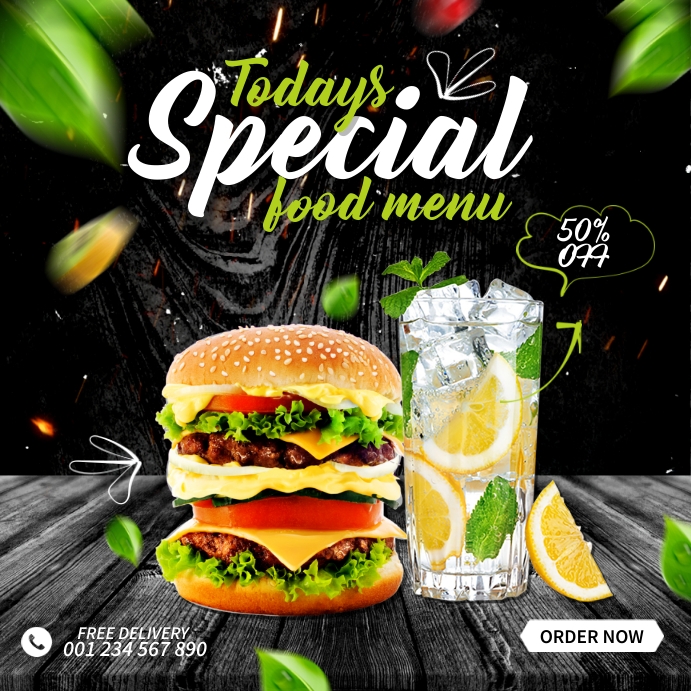 Food Ads Template | PosterMyWall