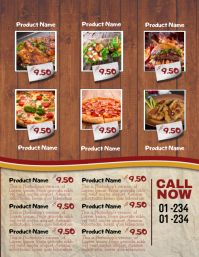 18 300 customizable design templates for menu template postermywall menu poster template