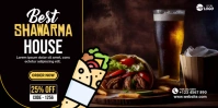 Food banner ad design template