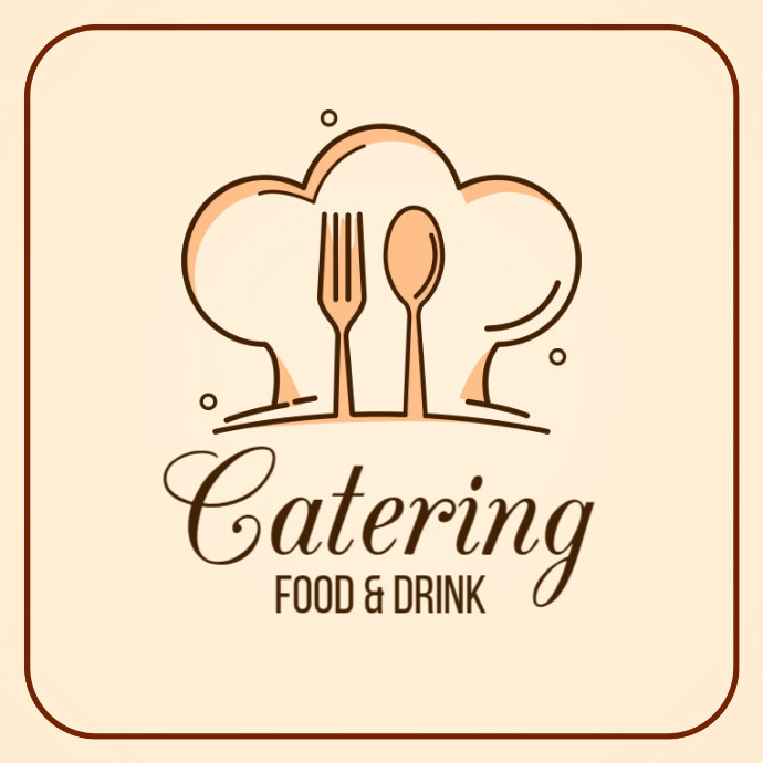 halaman unduh untuk file catering logo png yang ke 8... Food Catering Logo Templat | PosterMyWall