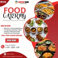Food Catering Poster template