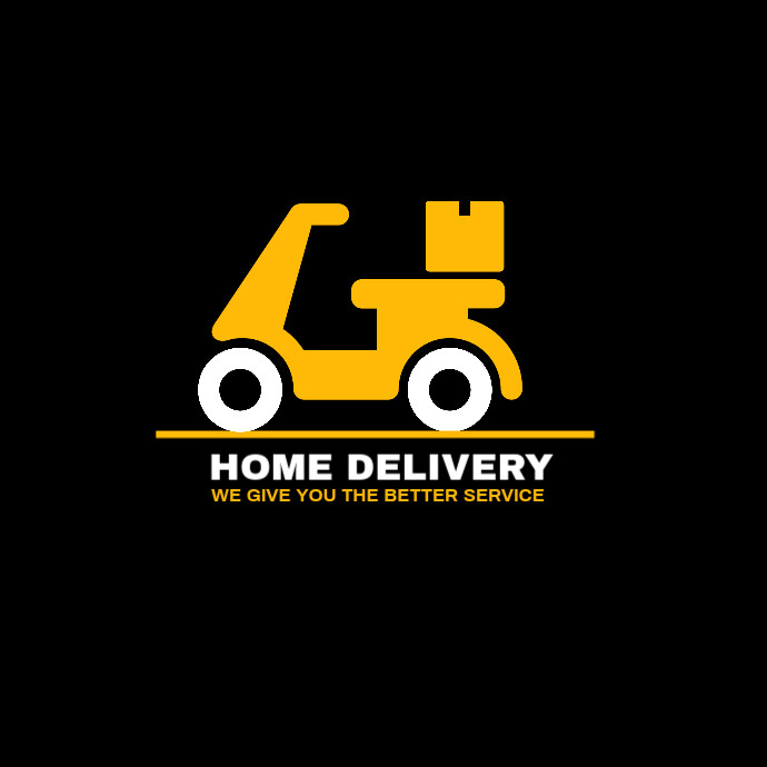 Food Delivery Logo โลโก้ template