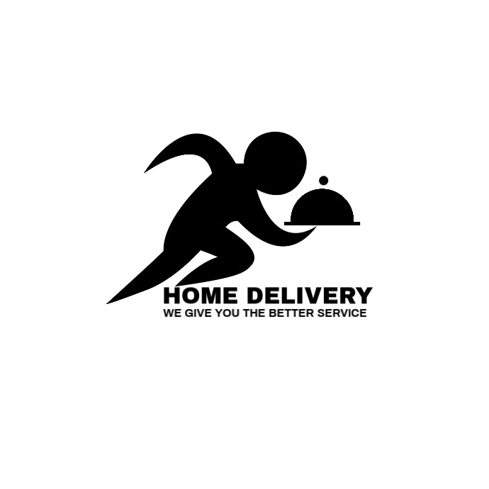 Food Delivery Logo Logotipo template