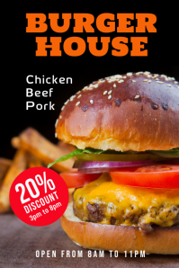 8 260 Burger Poster Customizable Design Templates Postermywall