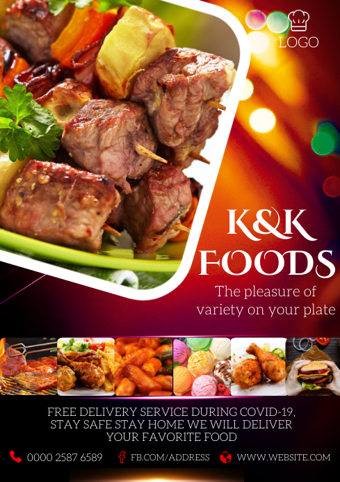 invitation email template 'culinary elegance' for food... FOOD | PosterMyWall
