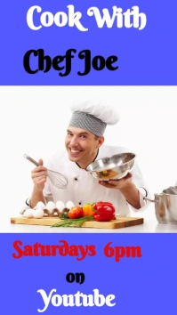 Food Display digitale (9:16) template