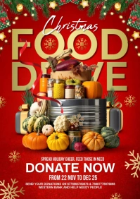Food Drive A5 template