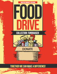 9 920 Can Food Drive Customizable Design Templates Postermywall