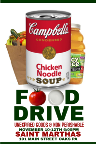 880+ Food Drive Customizable Design Templates | PosterMyWall