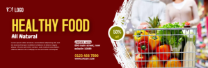 Food Email header template