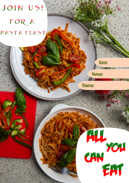 Cookfest Layout Food event Template | PosterMyWall