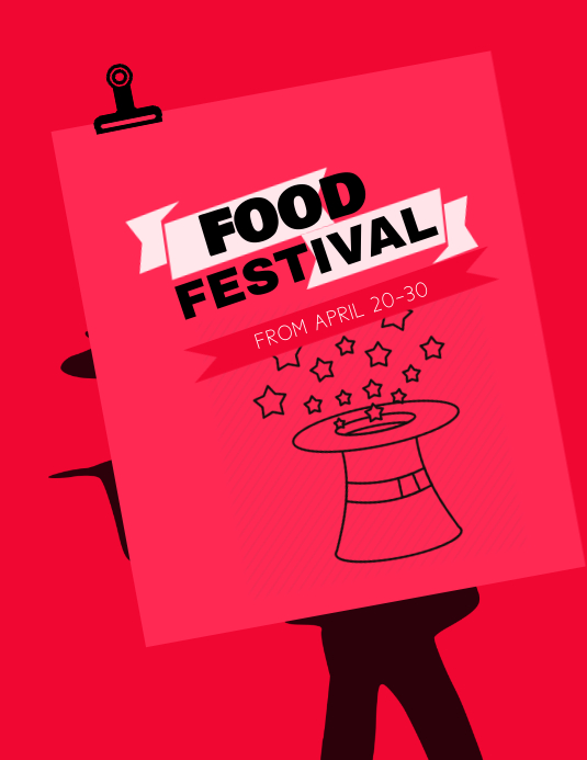 Food Event Template PosterMyWall