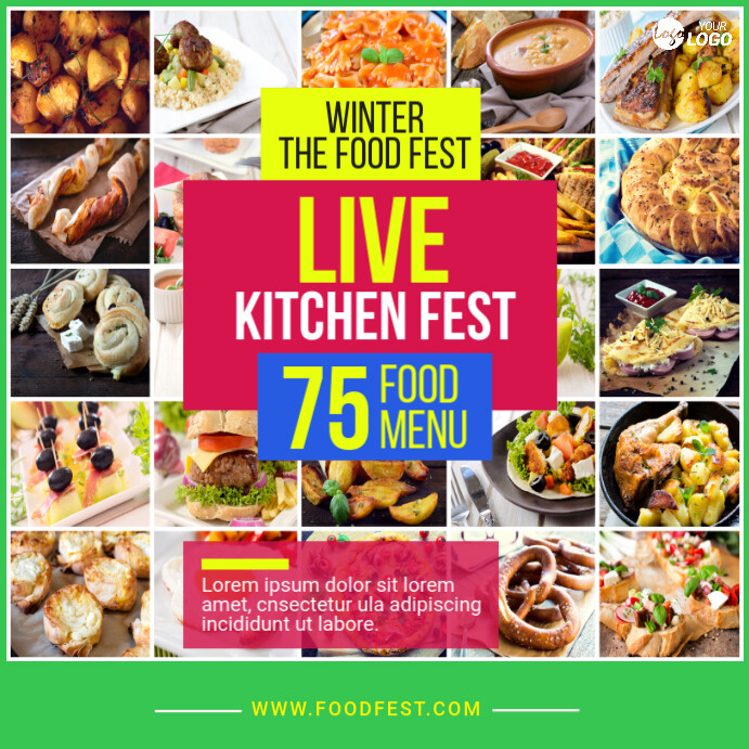 Cookfest Layout Copy of Food Fest Template | PosterMyWall