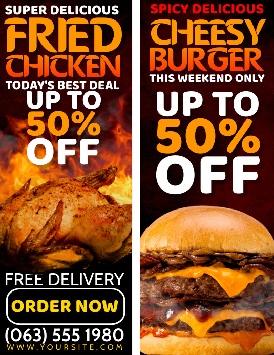 Food Flyer Advertisement template