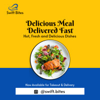 Food Flyer Instagram Post template