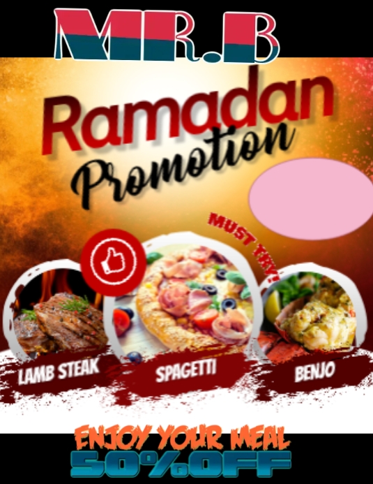 Food flyers (1) template