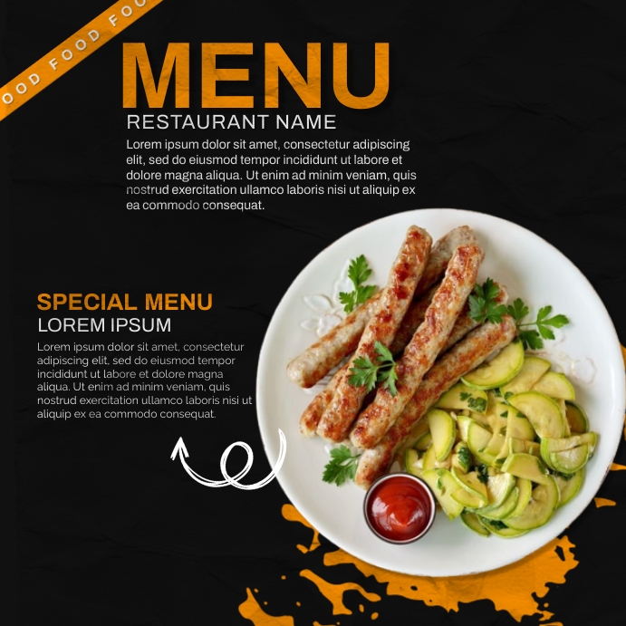 Insta Makanan Templat | PosterMyWall