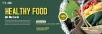Food LinkedIn Banner Ibhana le-LinkedIn template