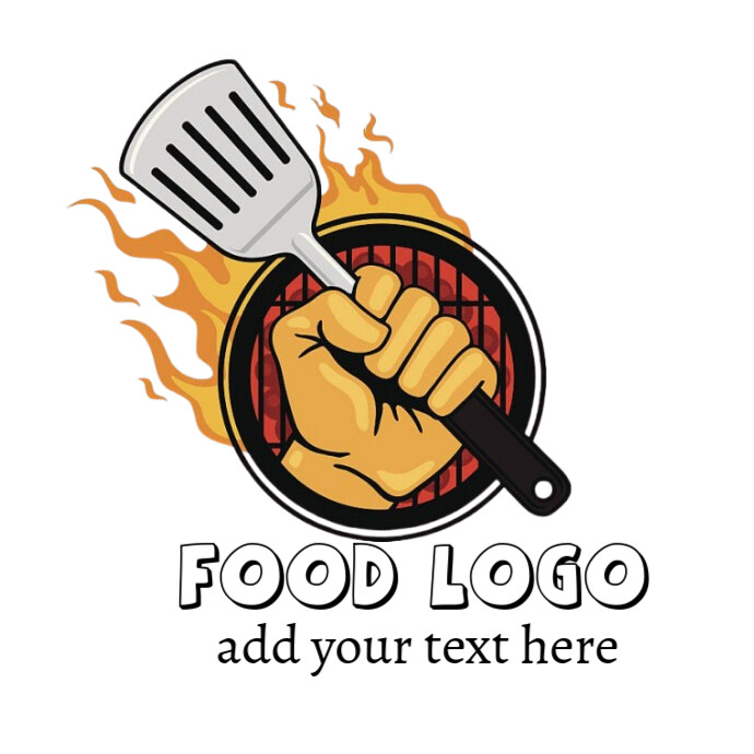 food logo Logotyp template