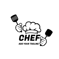 FOOD LOGO/RESTAURANT LOGO/KICHEN LOGO template