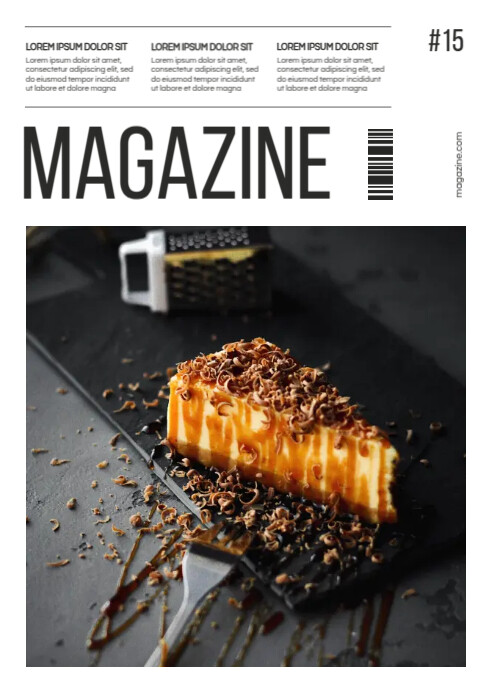 Food Magazine Cover Template | PosterMyWall