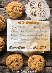 Cookies Menu Layout 9,760+ cookies menu Customizable Design Templates | PosterMyWall
